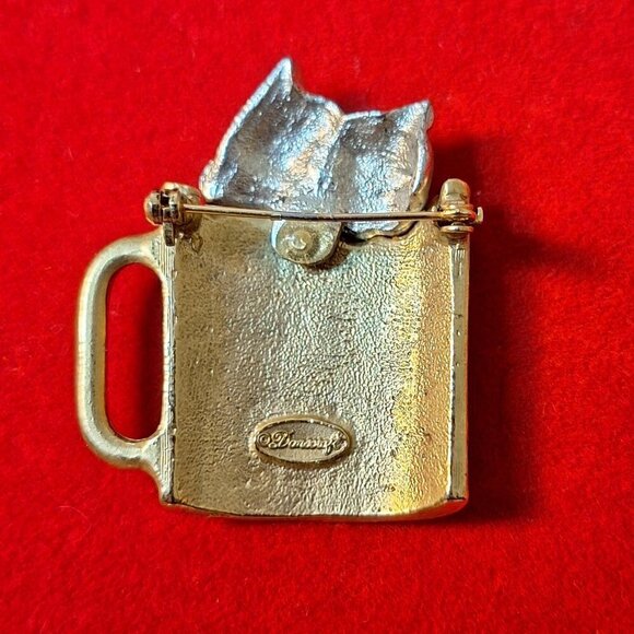 Danecraft Cats in Cup "Quite!! We haven't had our coffee yet" Scripted on cup  O - Picture 5 of 7